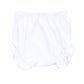 Magnolia Baby - Essentials White Trim Monogram Diaper Cover: White / 9M/LG