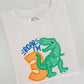 Dinosaur Birthday Appliqué - Cypress Stitch Company